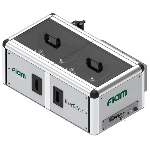 Fiam Schraubenzuführung EasyDriver ED B 2/1, ein handgeführtes Schraubsystem CA mit automatischer Schraubenzuführung.
